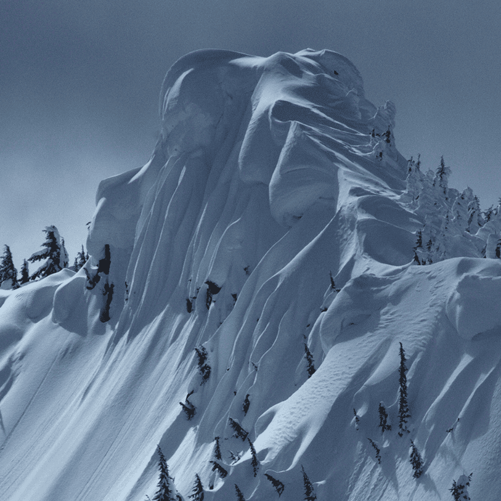 Cornice at Stevens Pass 2og-cropped Photography by Gil Aegerter