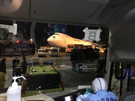 U.S. flies 338 Americans home from cruise ship, including 14 with coronavirus