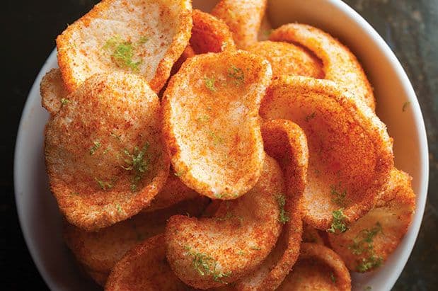 Brimmer & Heeltap's Delish Garlic-flavored Tapioca Chips