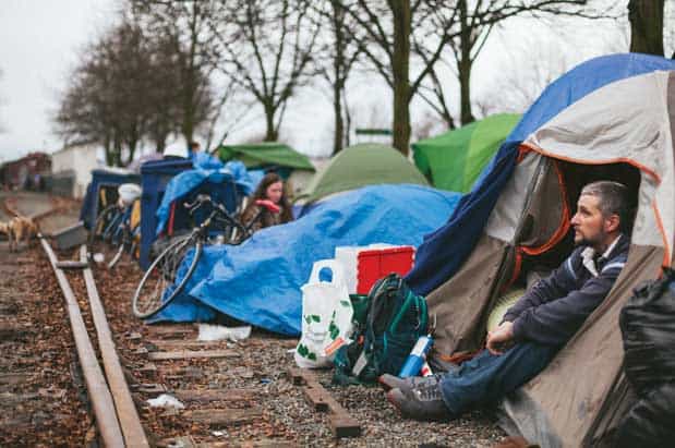 Tent Cities and Seattle's Growing Homeless Population