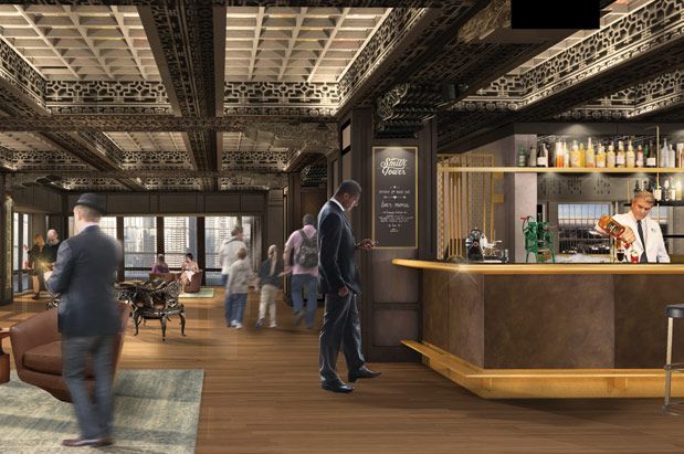 New Look: Smith Tower’s Makeover Includes Prohibition Era-Inspired Cocktail Bar