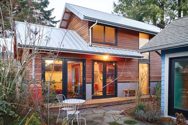 An Open and Airy Backyard Cottage