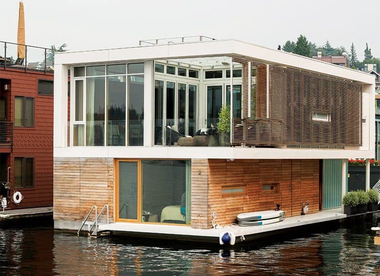 This Floating Home on Lake Union is a Primo House Party Boat