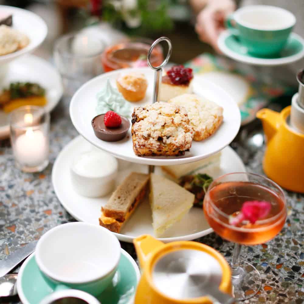 Rearview Mirror: Spring Tea, an Arty Anniversary, and a New Look for Woodinville Whiskey 