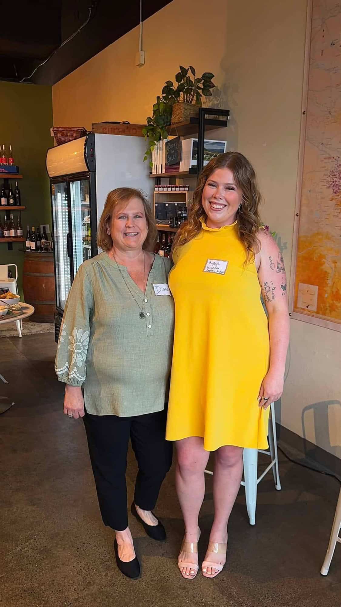 Diane Hayhurst, Hayleigh Hayhurst, Host of Podcast Cafe & Employee to Boss