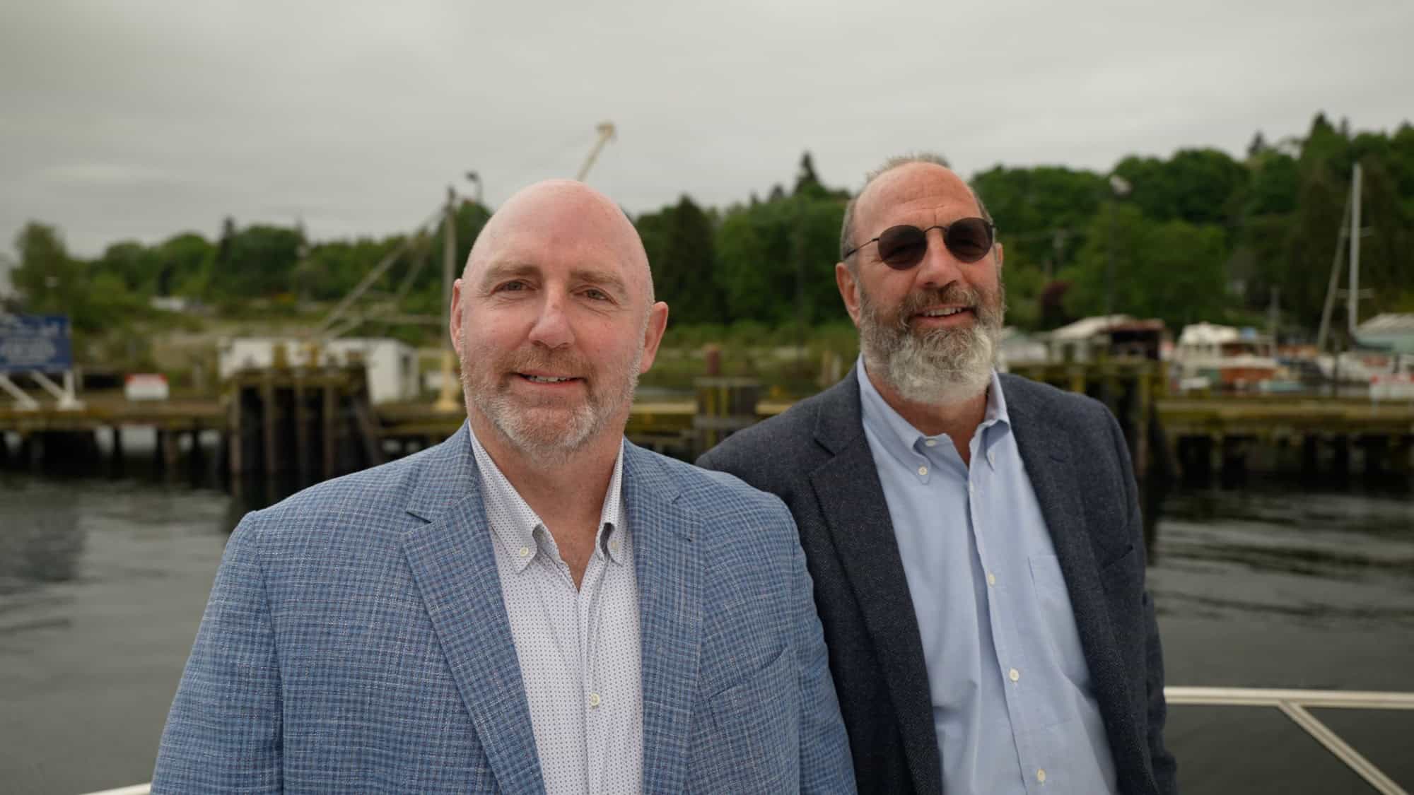 Mike and Doug Ciserella, Principals of Cantera Group, developers of Terminal One Motor + Yacht Club