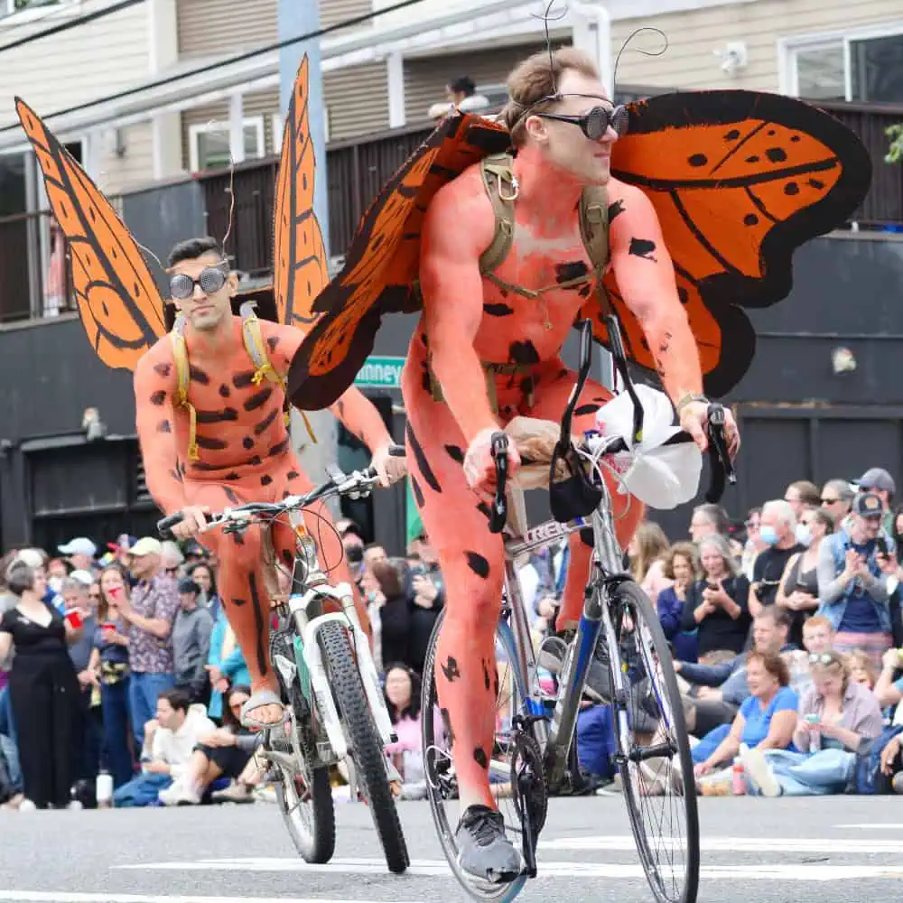 Fremont’s Naked Bike Parade Turns 35