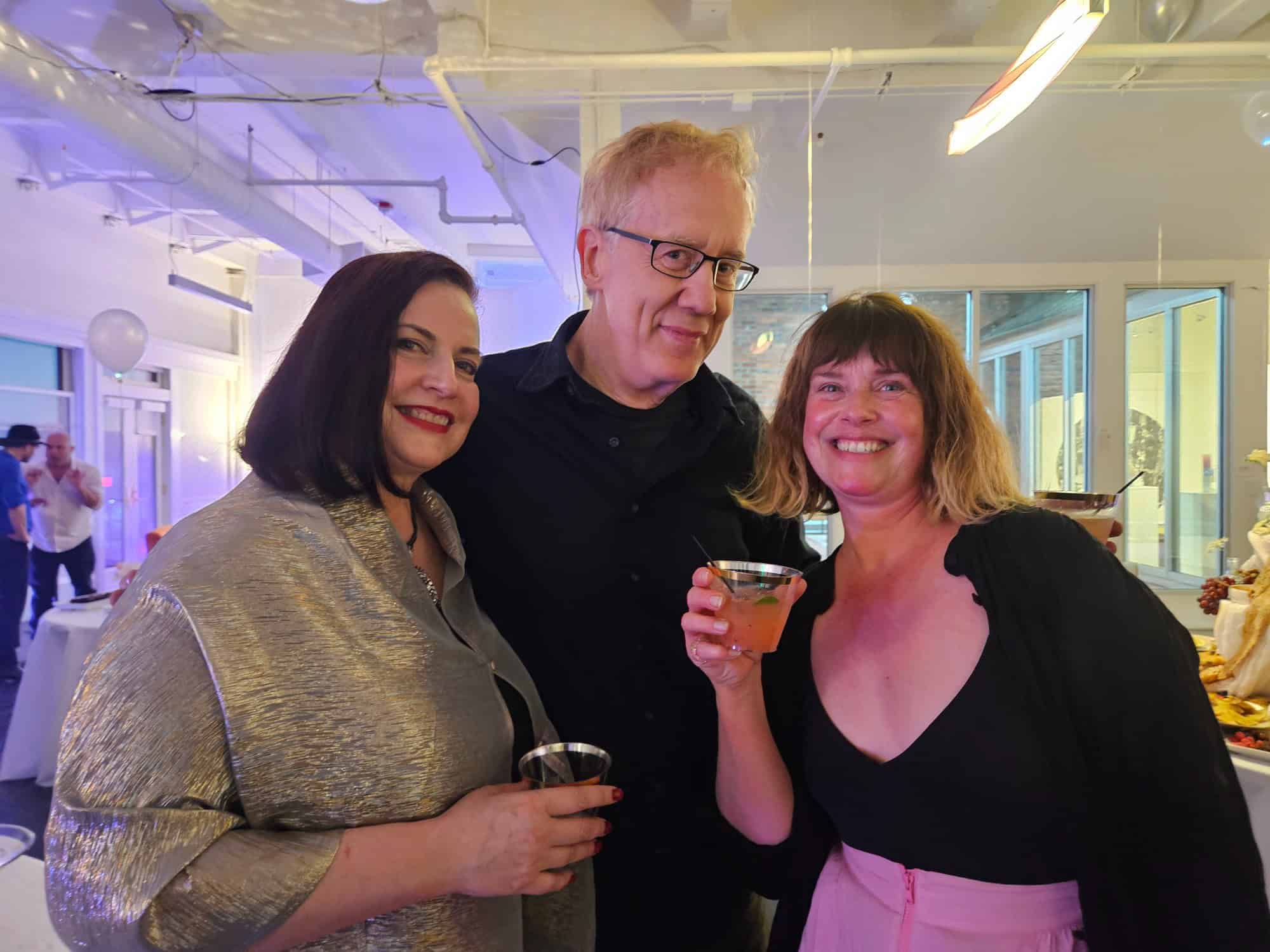 Wendy Fairbanks, Andrew Conru, Founder Conru Foundation, and Tanya Miller