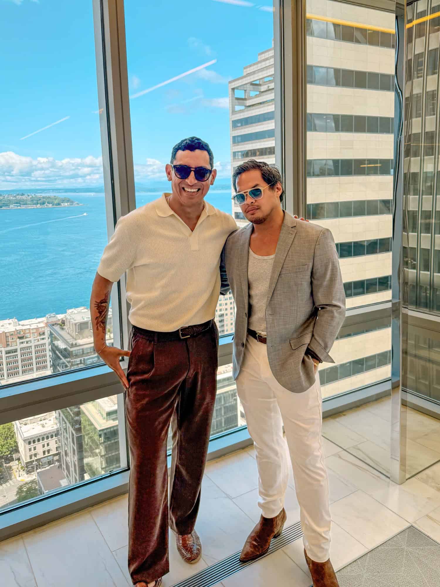 Jonny Barragan and associate