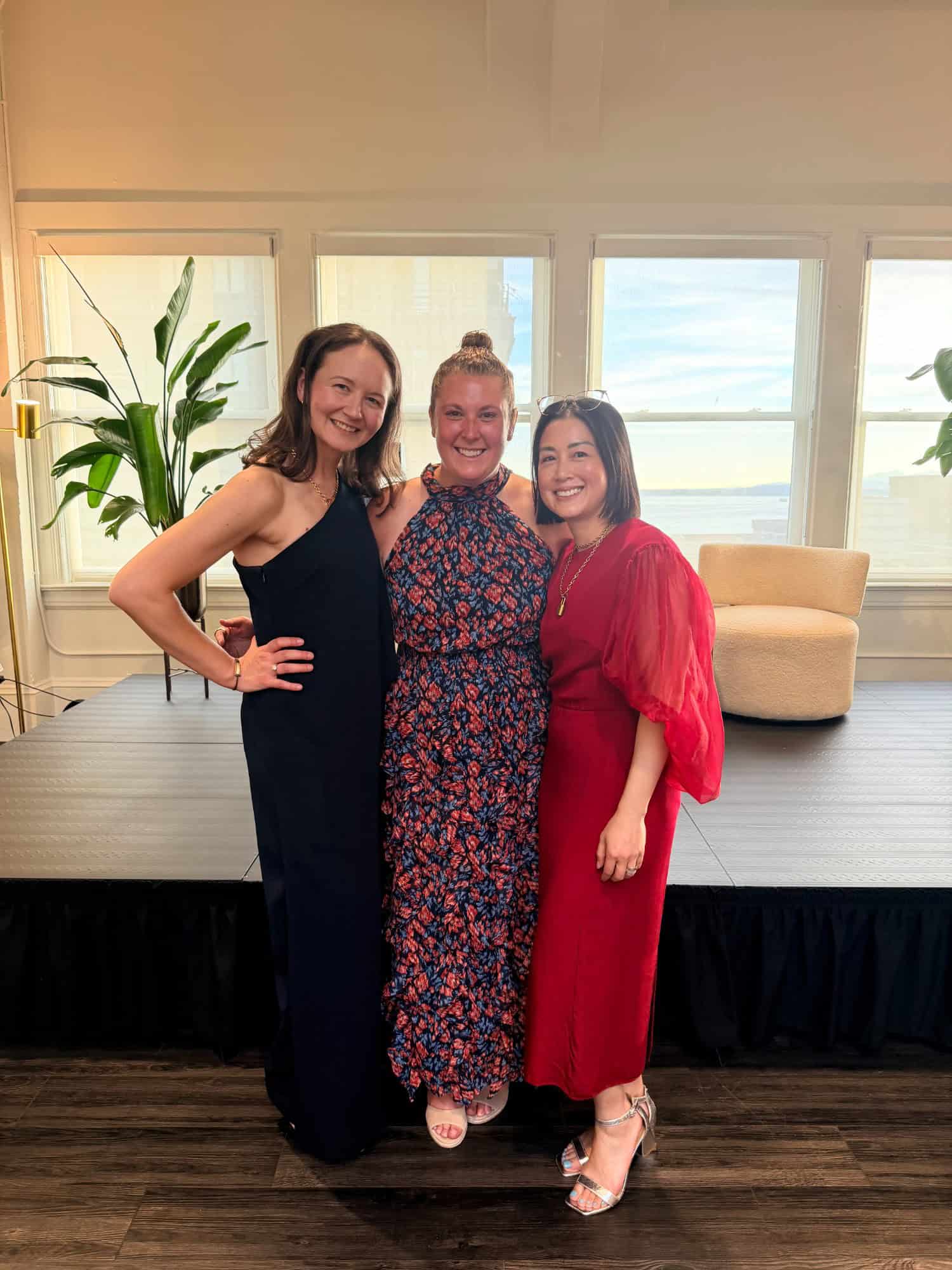 Anna Graves, Co-President, Angela Rogiers, Vice-President, Veronica Law, Co-President