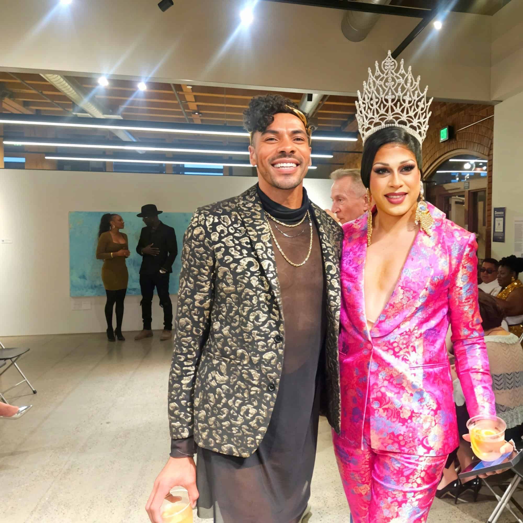 Emcee Miko Delio and VIP Guest