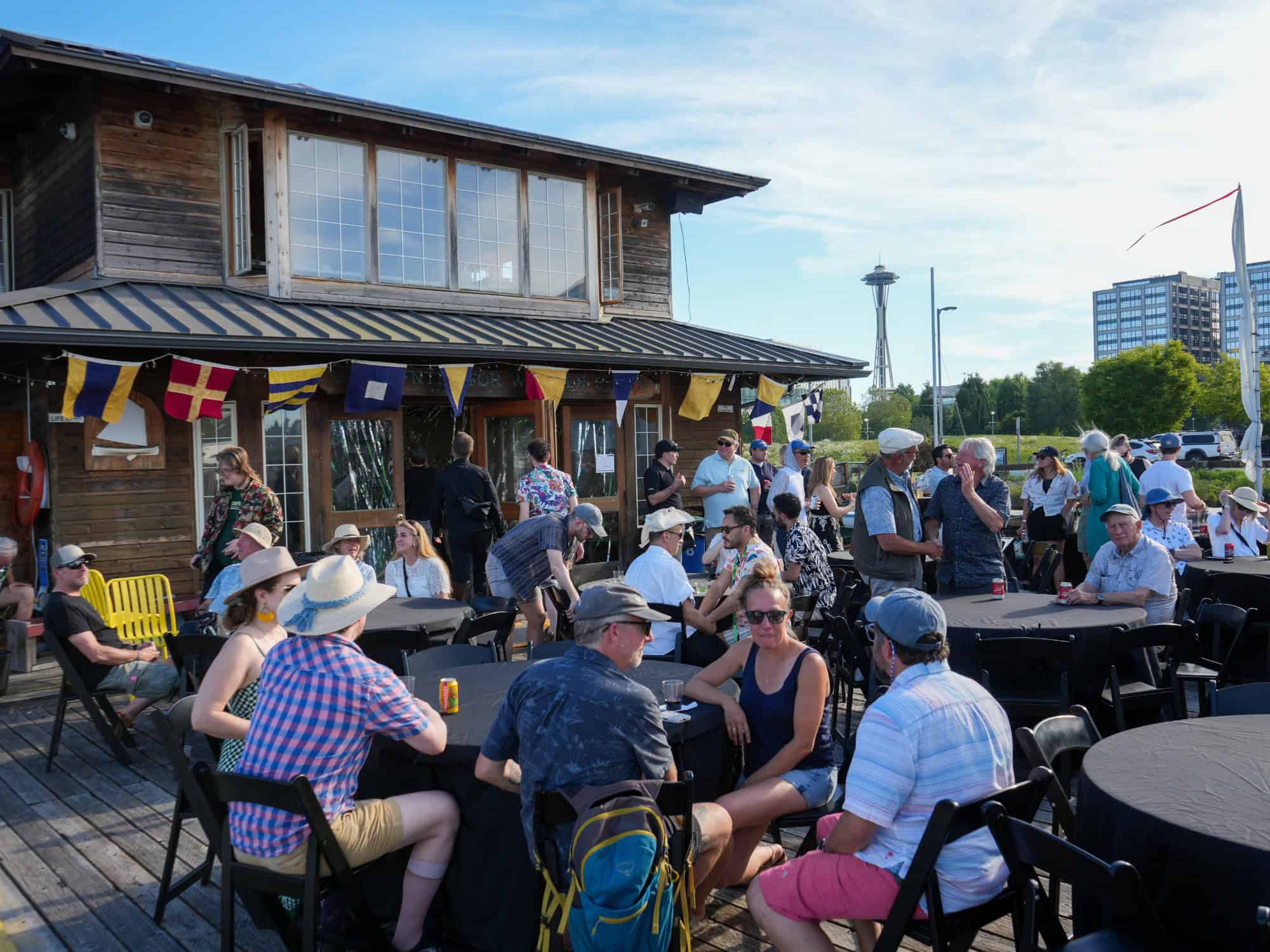 Guests, Beers in the Boathouse