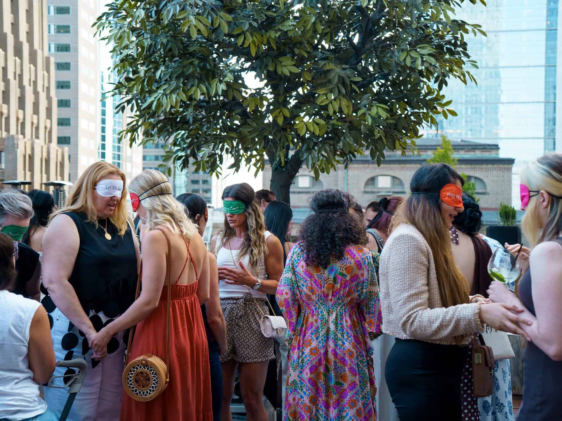 Guests Icebreakers and Blindfolded Networking