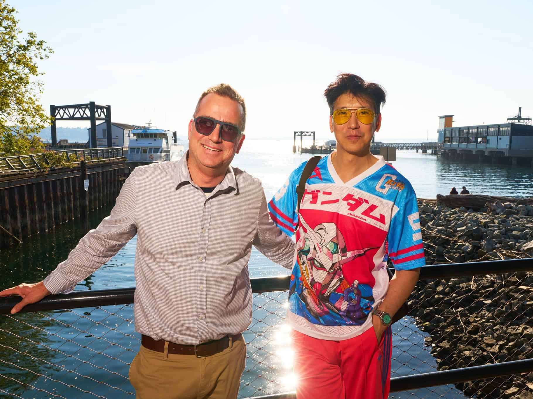 WAC Marketing, Darrick Meneken and Seattle Mag's Jonathan Sposato
