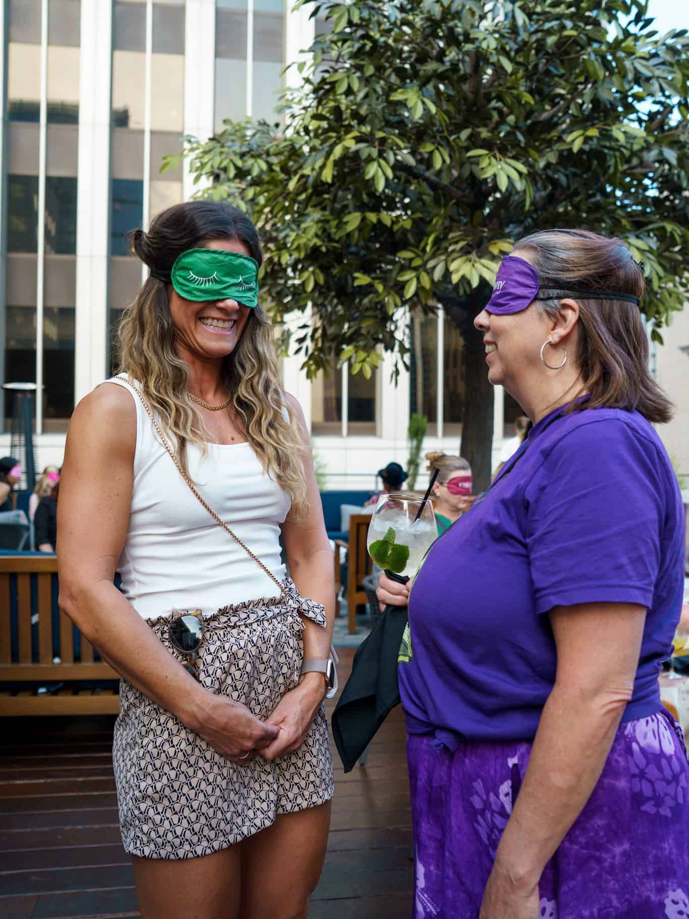 Blindfolded Networking with Guests