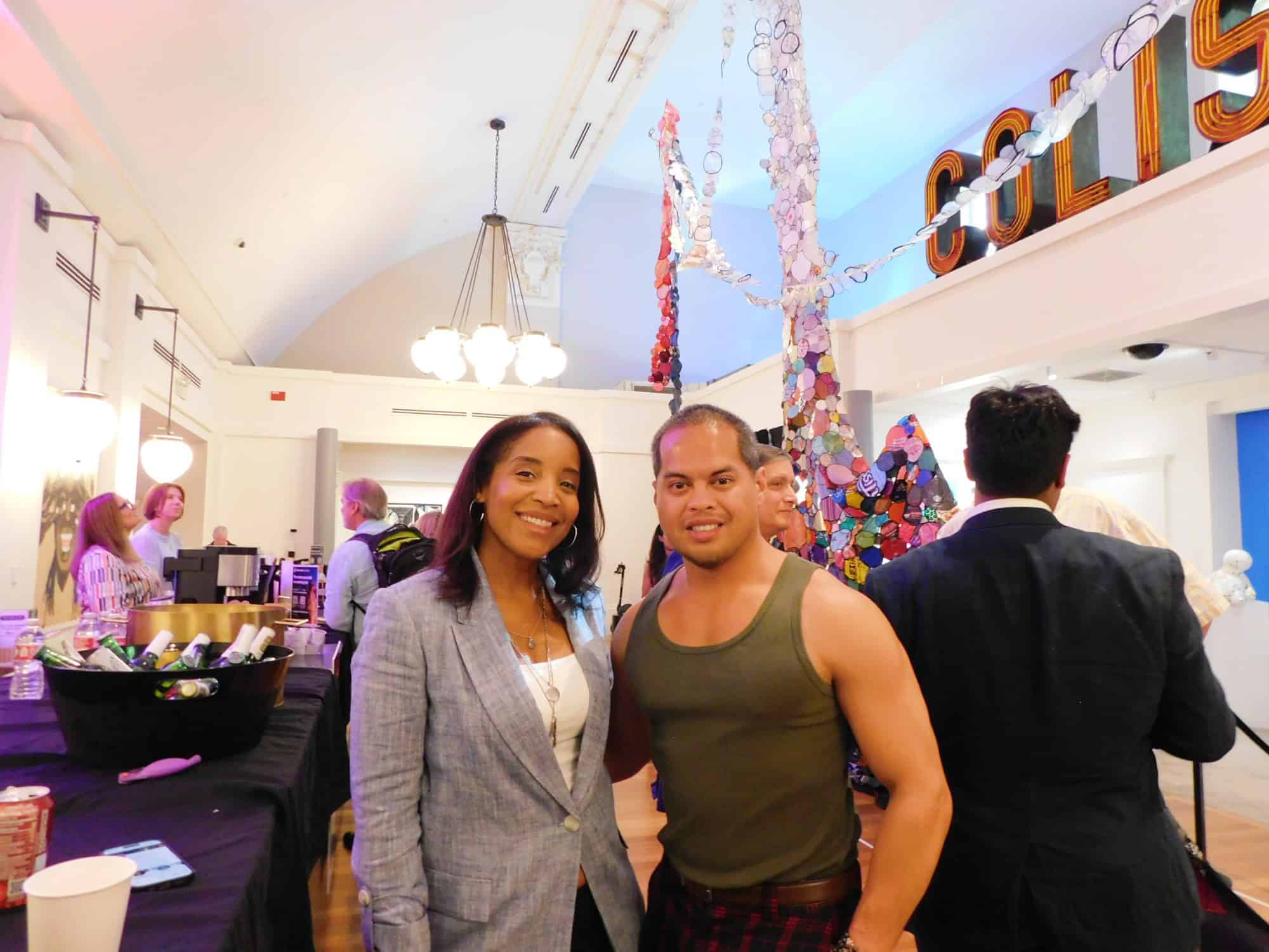 Angela Poe Russel and Paul Sevilla
