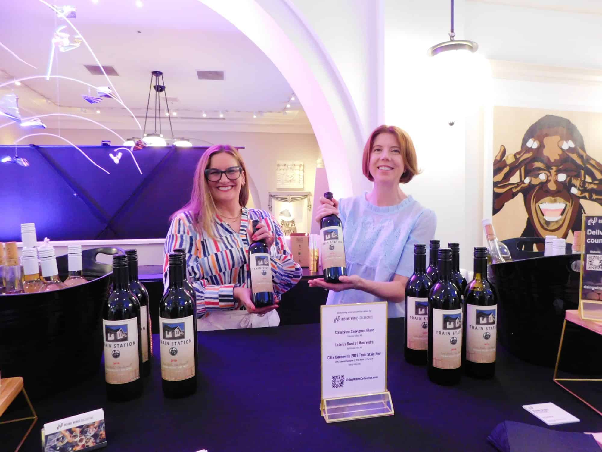 Laina Vera and Laura Kirkland of Rising Wines Collective