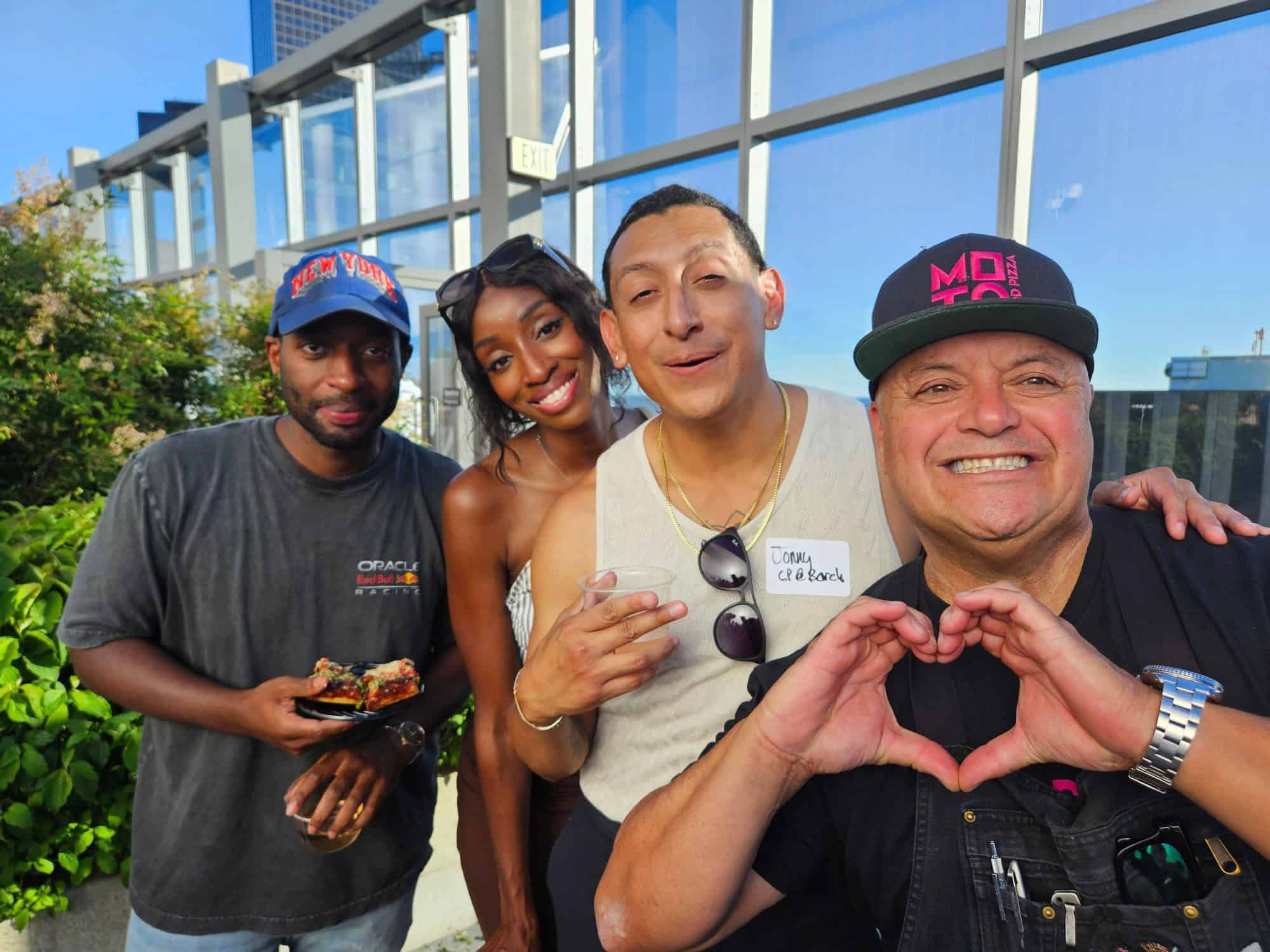 Local Entrepreneurs & Moto Pizza Owner, Event Sponsor