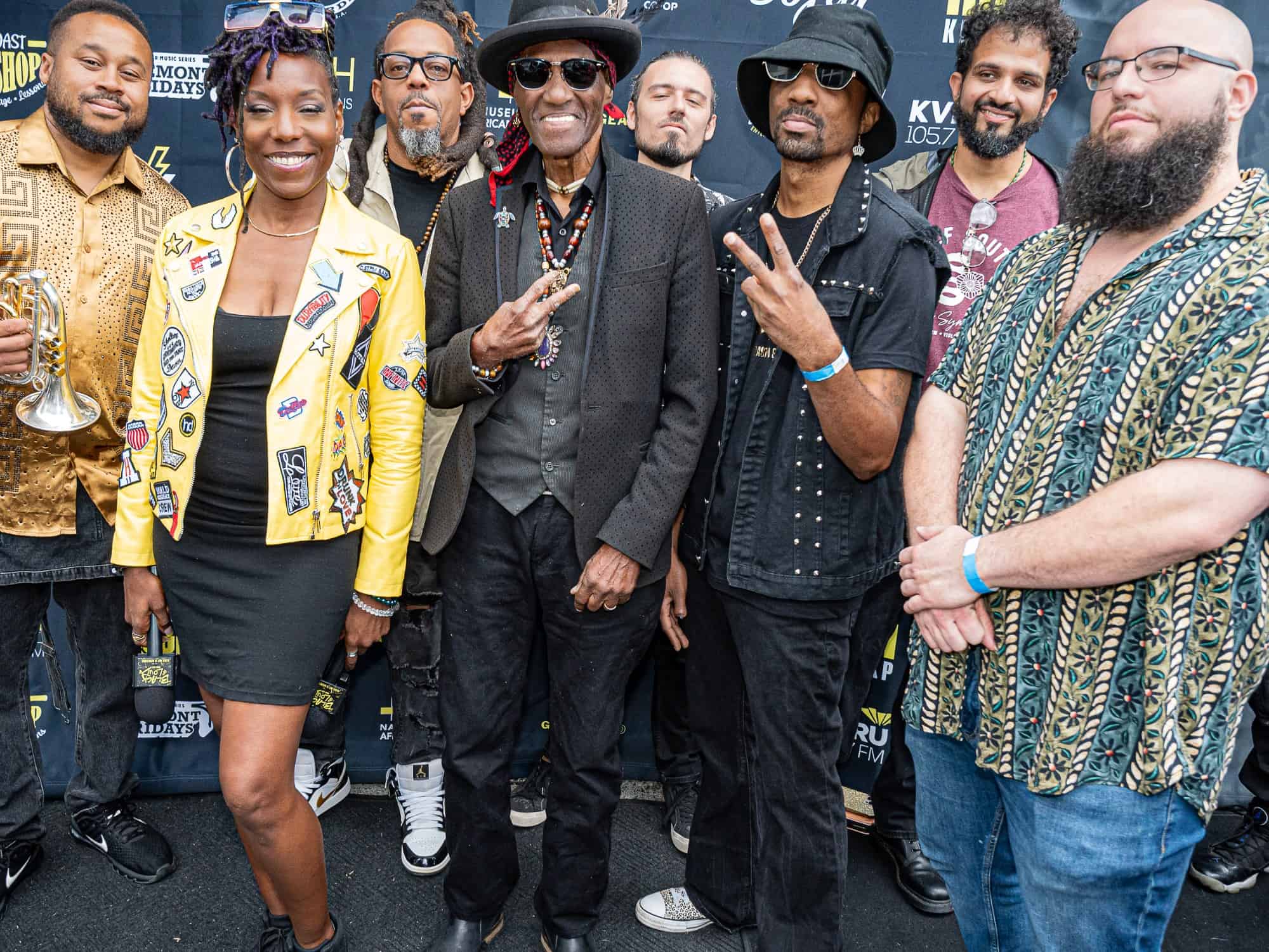 Cyril & Omari Neville with the Fuel, A Queen