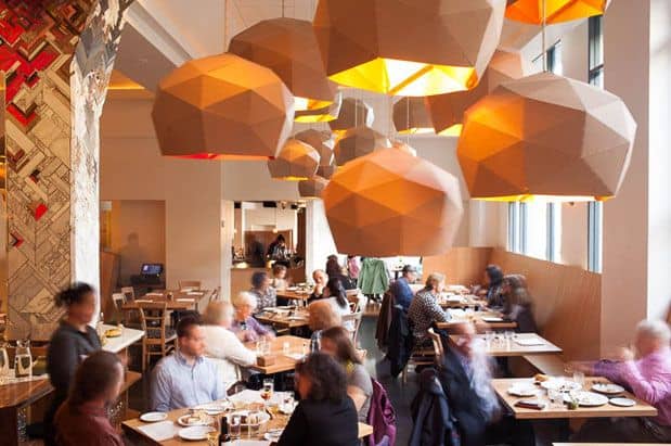 New Downtown Seattle Restaurant Aragona Charms with Spanish Food and Sophisticated Decor