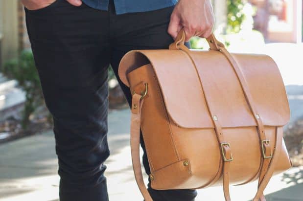 Simple, Functional Leather Bags, Wallets and More