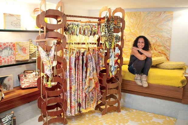 Tininha Silva’s Colorful Swim Wear