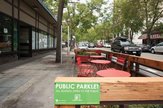 The Parklets are Coming! Now, What are They, Exactly?