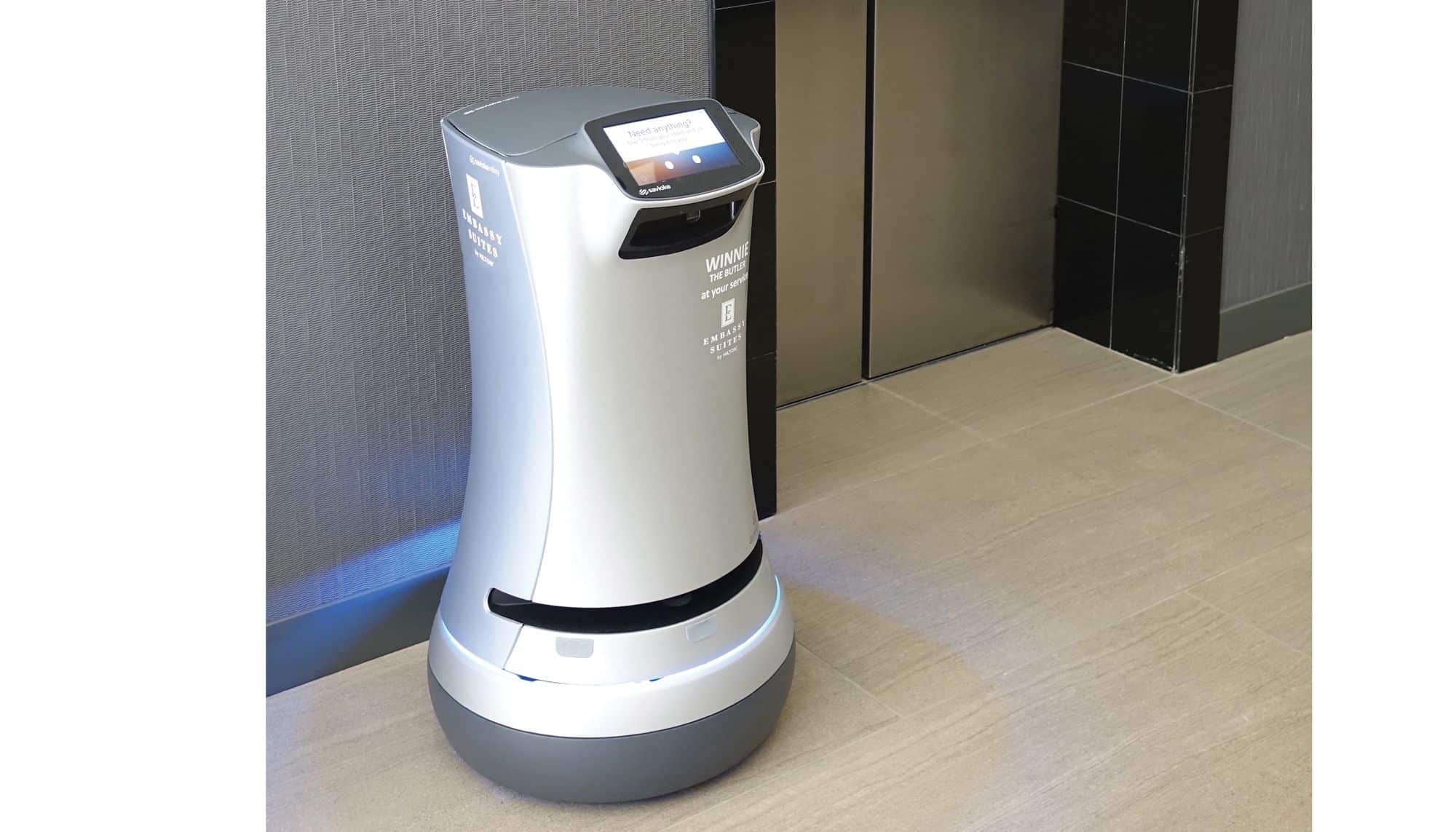 New Seattle Embassy Suites’ Robo-Butler Is At Your Service