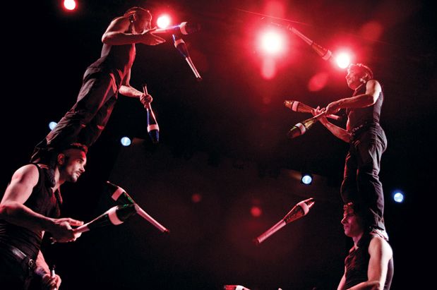 See Flipping Fantastic Acrobaticalism in Nanda's "The Jacket"