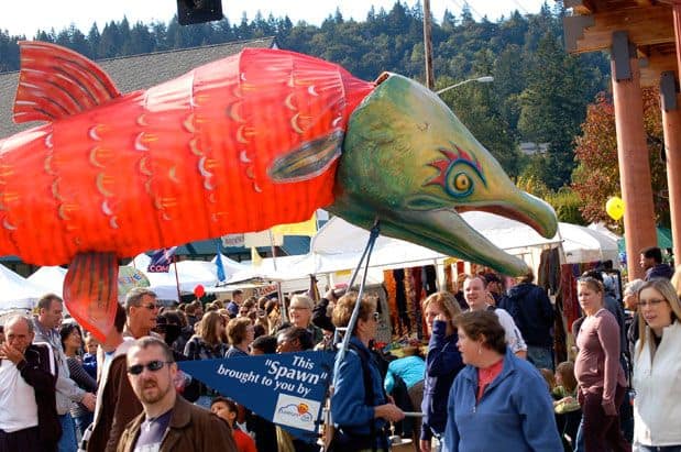 Day Trip to Issaquah for the Salmon Days Festival