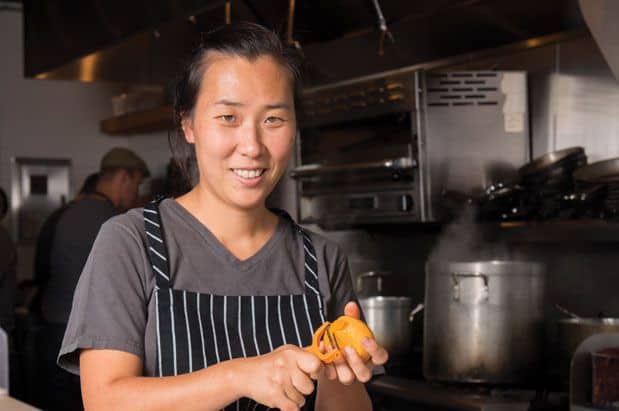 Chef Rachel Yang Cooks with Persimmons