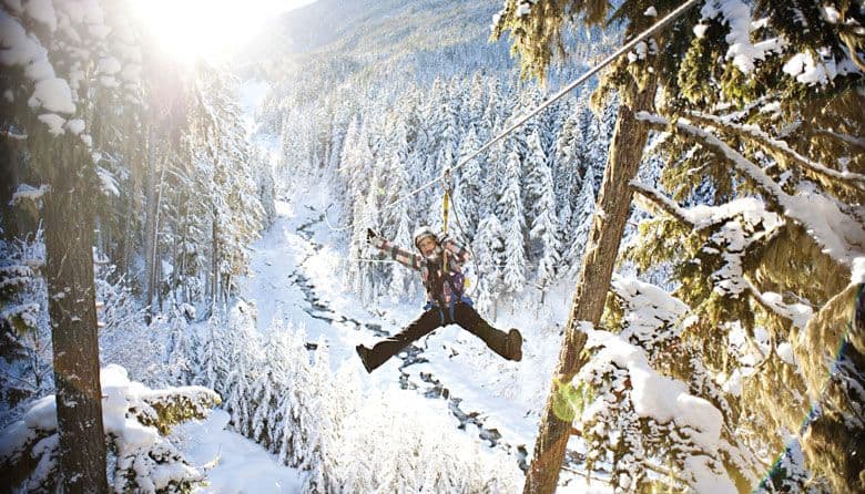 Whistler for the Nonskier: Ziplines, Snowmobiling, Spas and Dining