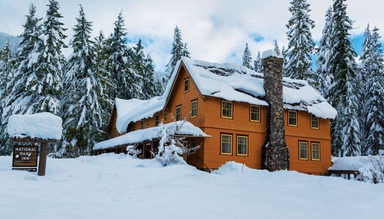 This Mount Rainier Inn Makes for a Perfect Winter Weekend Getaway