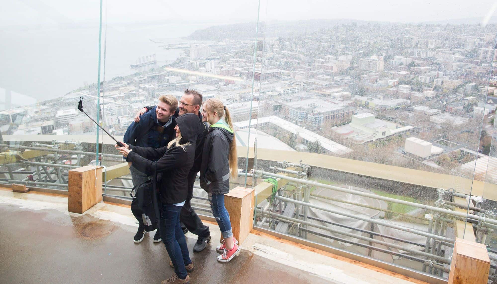 Get a Sneak Peek Behind the Plywood and Wrap at Seattle's Space Needle Remodel