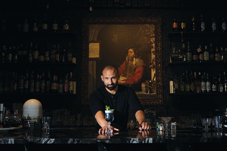 This Drink From a Hot New Cocktail Bar Deliciously Messes With Your Head