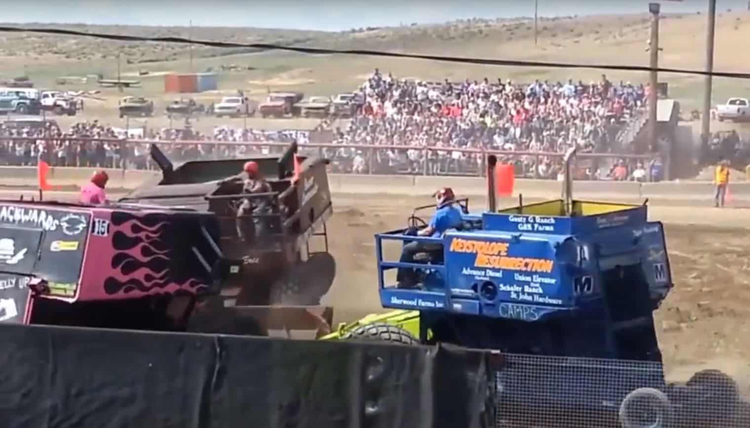 There’s a Farm Equipment Demolition Derby in Eastern Washington that Every Seattleite Should Go See