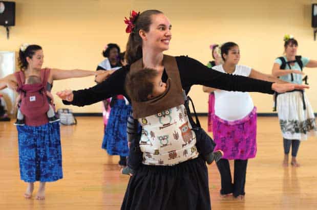 Local Hula Classes Available for Moms and Babies