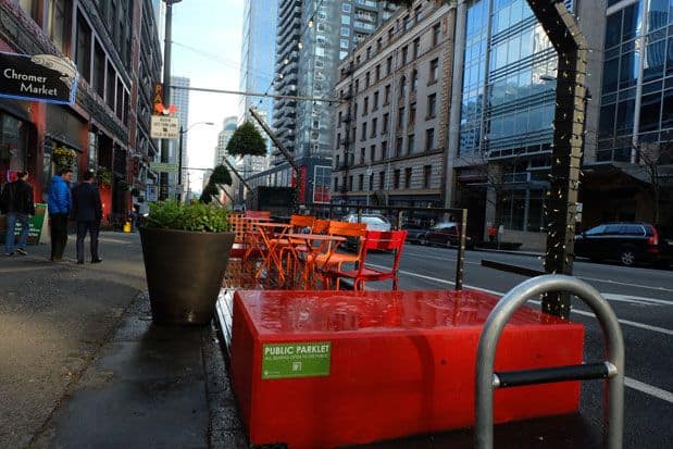 New Parklet Opened in Downtown