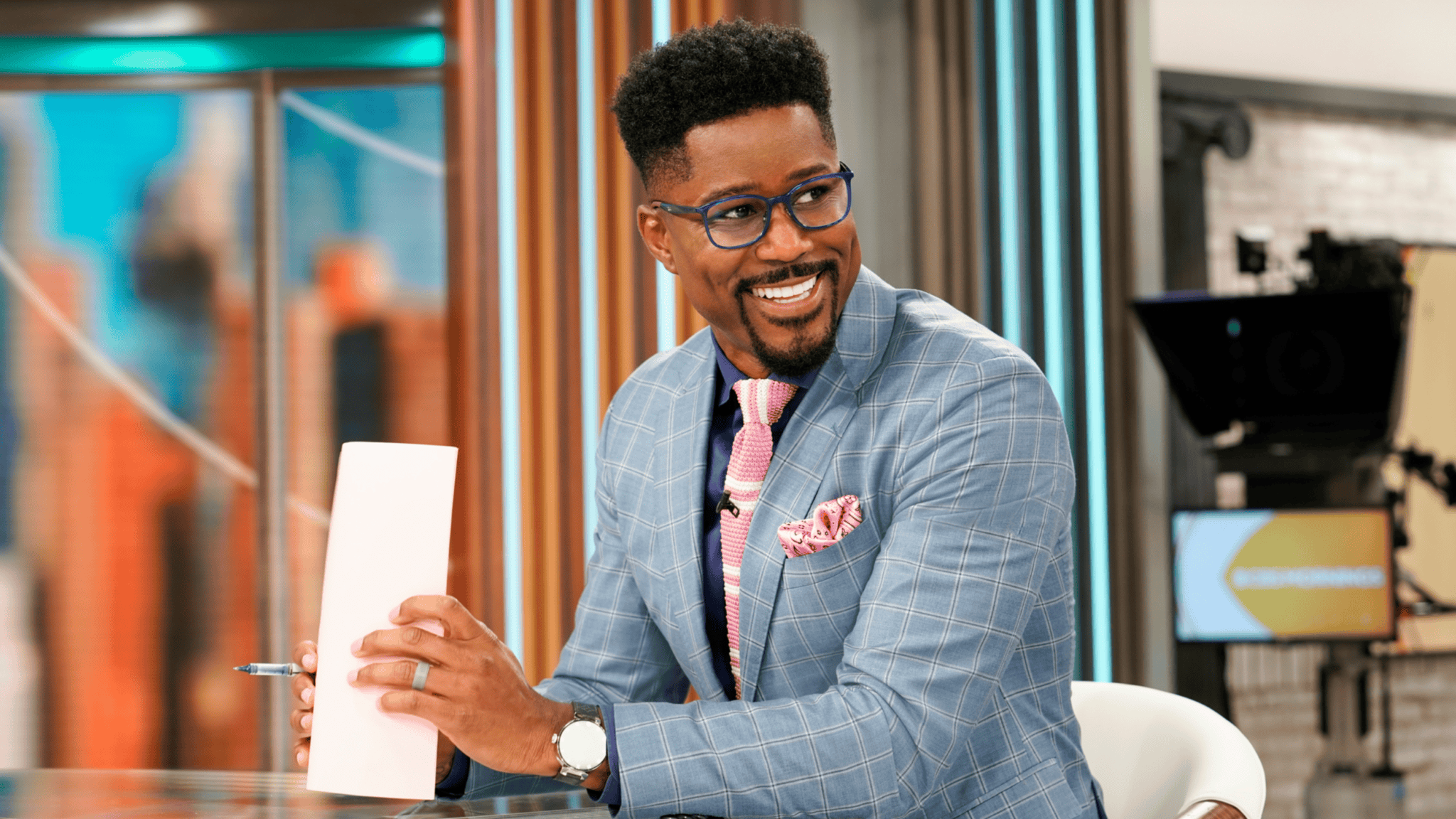 Nate Burleson has gone from pro football to co-hosting CBS Mornings.