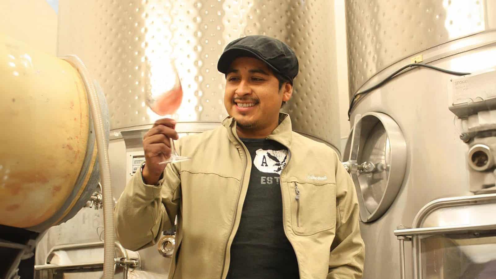 Victor de la Luz of De La Luz Wines and Sagemoor Estate.