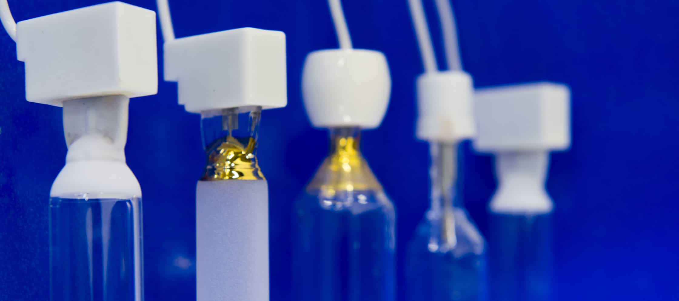 Various UV curing lamps