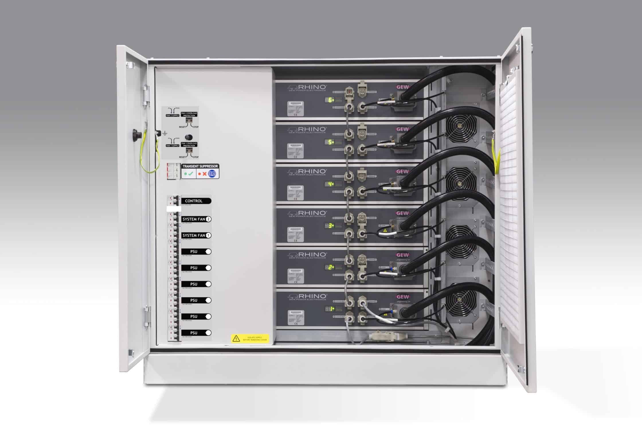 RHINO CABINET 6 LAMP 2 FAN
