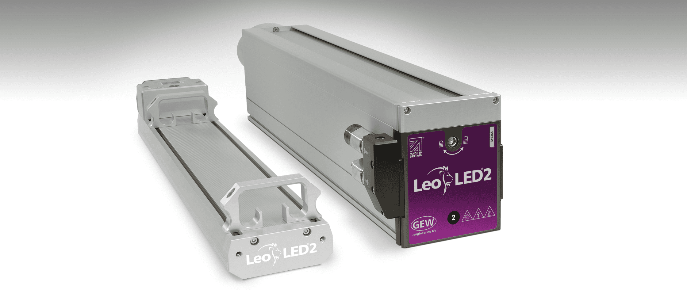 LeoLED2 is GEW's next generation, water-cooled, highest power UV LED curing system. It comes in a compact and a cassette version, designed for the most trying applications.