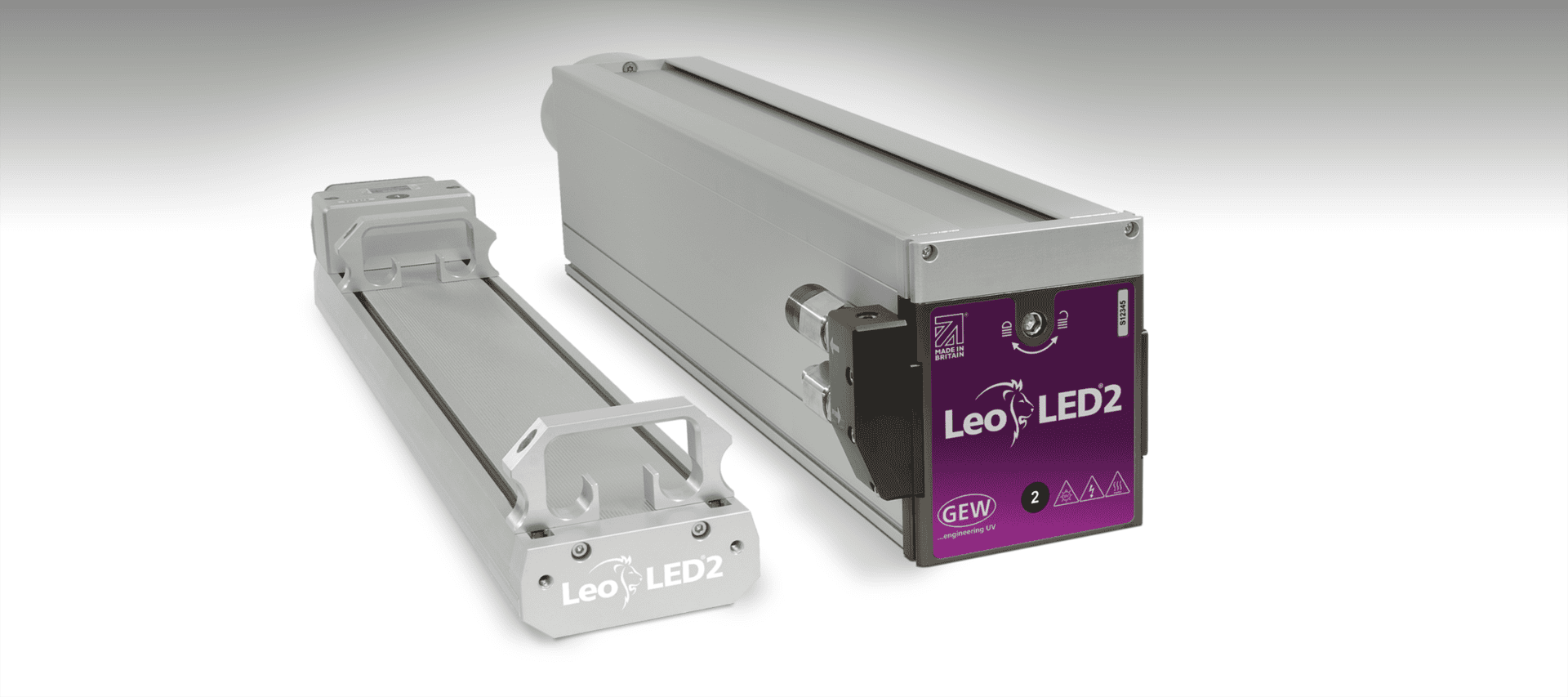 LeoLED2是GEW的下一代水冷式最高功率UV LED固化系统。它有两种版本：紧凑型和胶片盒型，专为最具挑战性的应用设计。