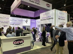 GEW’s stand at Labelexpo Americas 2022 was a hub of activity throughout the show.
