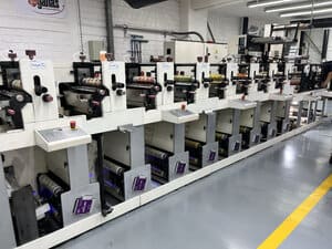 Promographic installed an 8-lamp LeoLED system in June 2022, on their Nilpeter Servo press.
