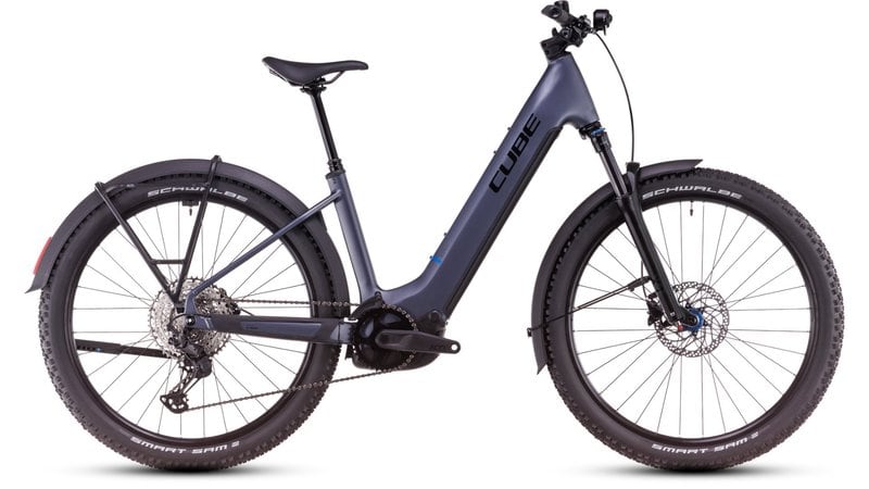 Cube Reaction Hybrid Pro 600 Allroad Metallicgrey´n´n´black Easy Enther (2025)