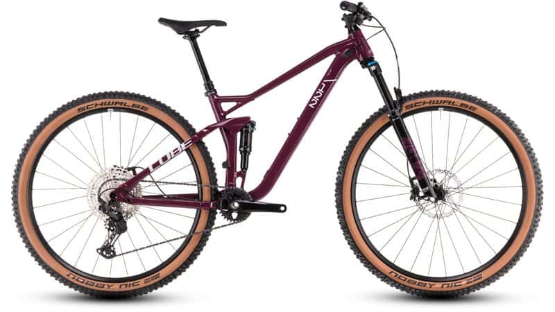 Cube Stereo One22 Race Wine´n´grey (2025)