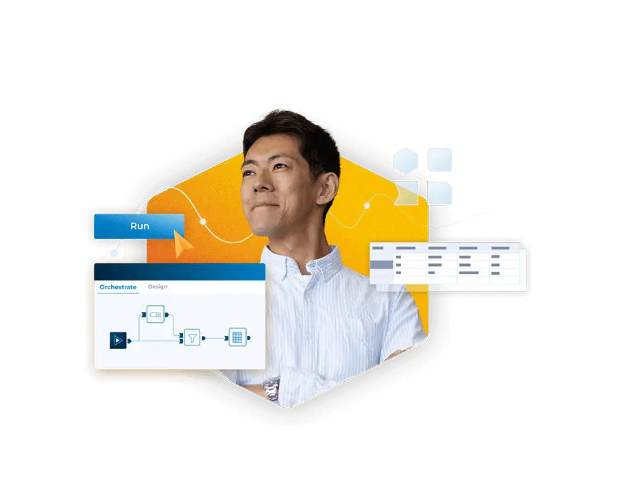 データ分析を簡素化・自動化し、スピーディに活用 - ホームページヒーローイメージ