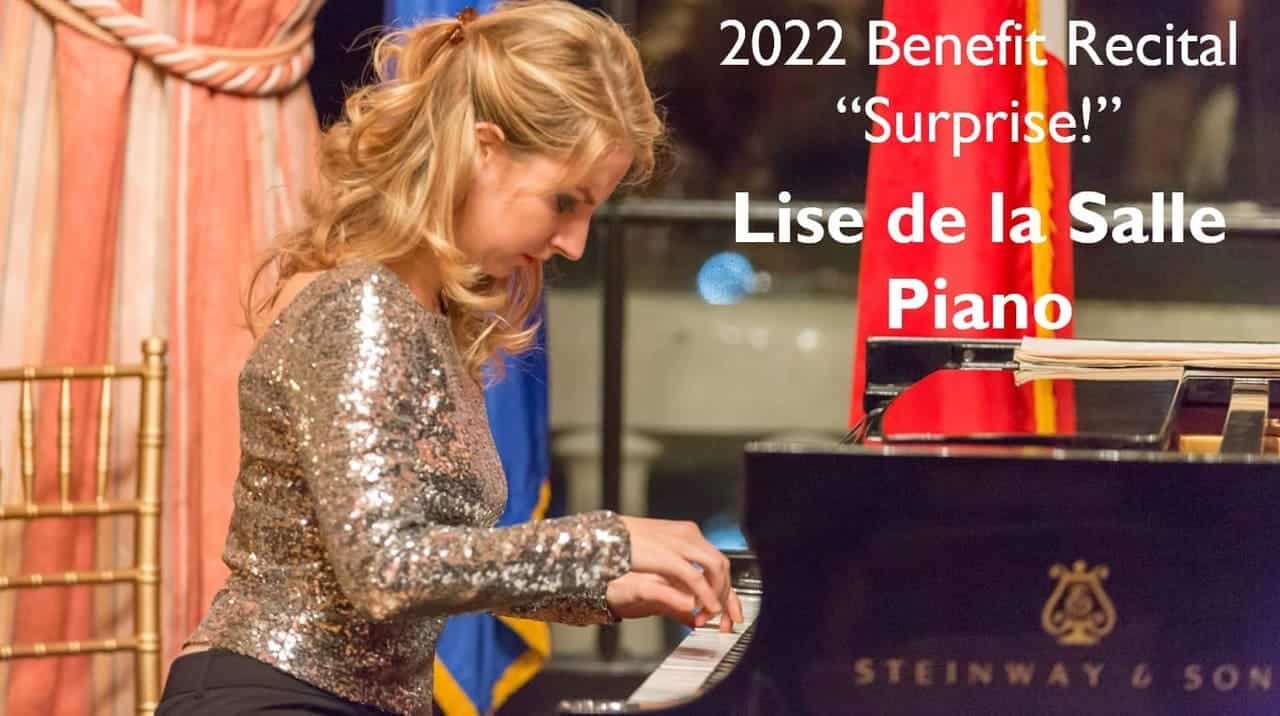 2022 Benefit Recital Lise de la Salle